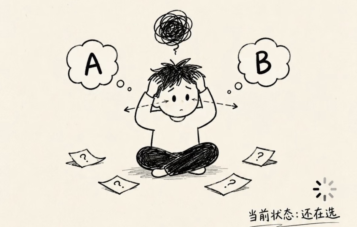 人生嘛，做自己的答案而不是选择题里的ABCD ​​​