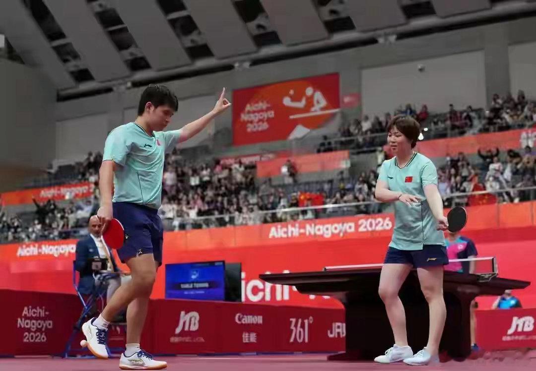 好消息，名古屋亚运会国乒林诗栋一日五赛，全部获胜，混双和蒯曼打败第一的韩国选手和王楚钦孙颖莎双双会师决赛。#林诗栋五战全胜# ​
