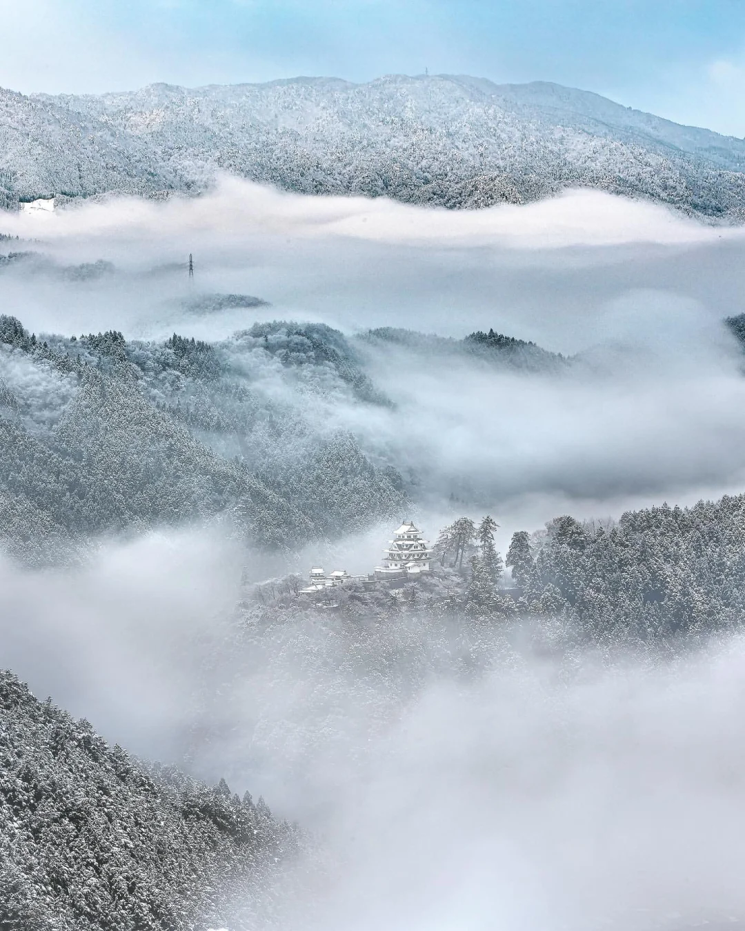 日本岐阜县丨宫崎骏笔下的天空之城真的存在