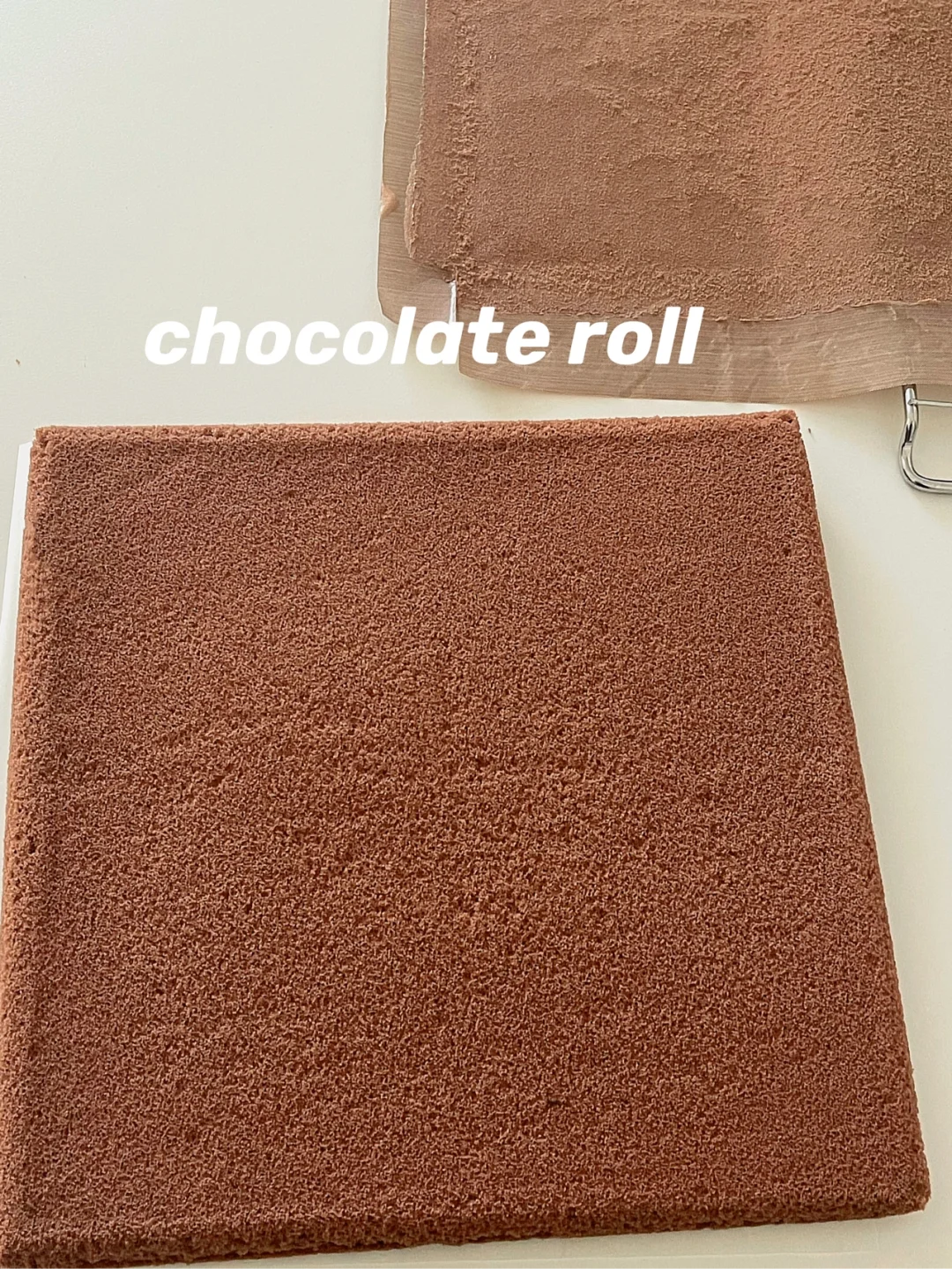 周末下午茶🍫｜可可奥利奥蛋糕卷，毛巾面绝了