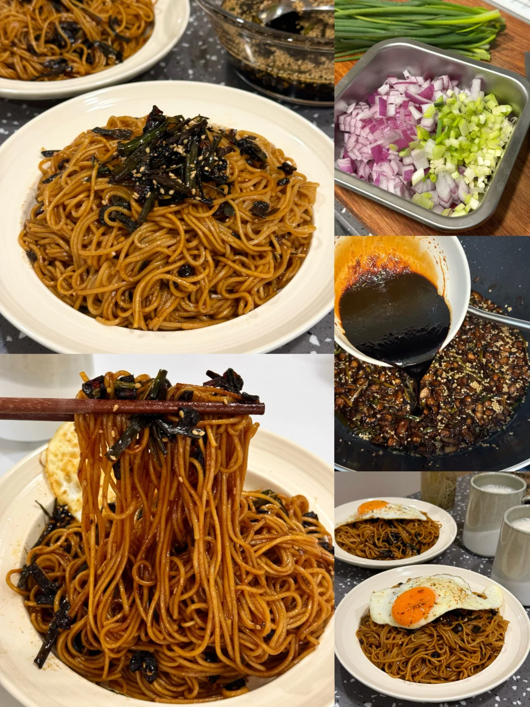 早餐必备零失败的葱油拌面做法