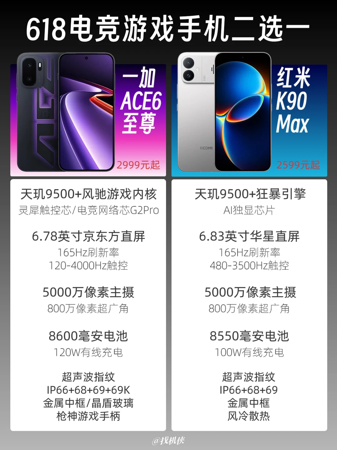 3000元电竞机二选一｜一加还是红米？