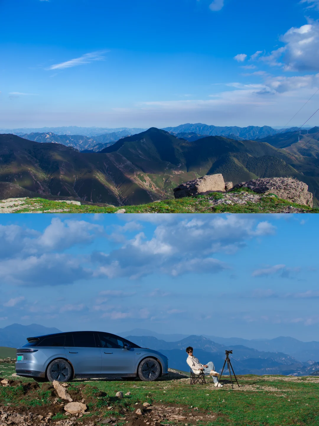 东甸子梁⛰️迷恋大山，追寻大山，拍到大山