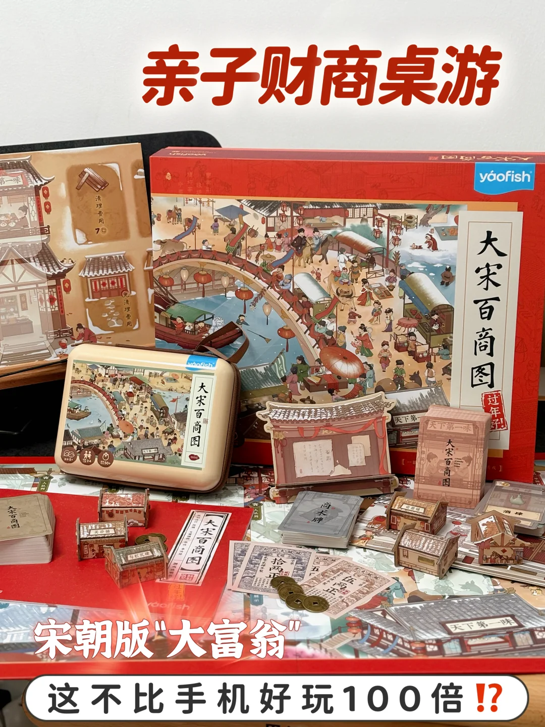 亲子桌游必玩‼️轻松拿捏商业投资逻辑