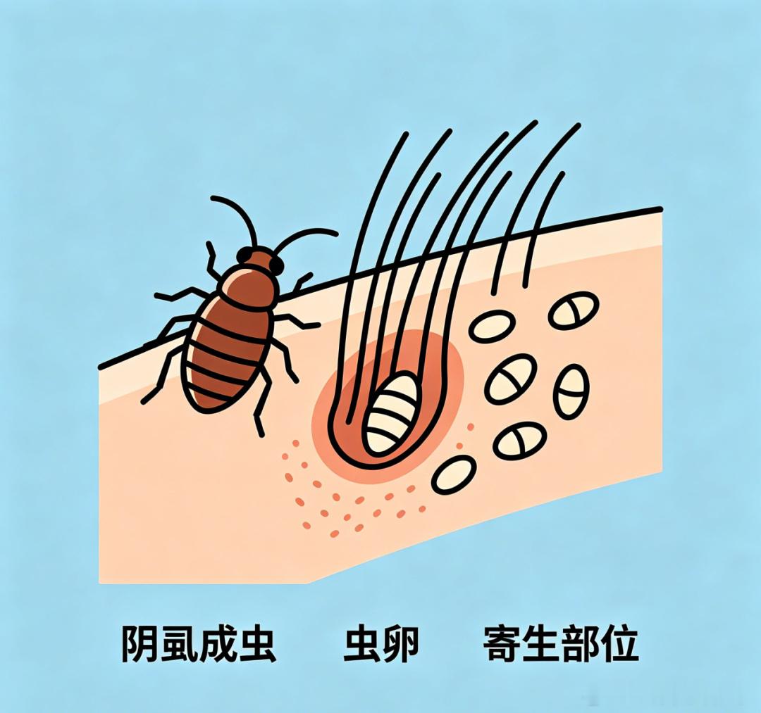 #医生在4岁宝宝睫毛上发现阴虱#阴虱大多寄生于会阴部毛发，儿童睫毛感染，多通过共用床品、毛巾等物品间接接触传播。虫子叮咬睑缘吸血，会持续刺激眼部，不及时处理可能引发结膜、角膜问题。

⚠️重要提醒：不要自行抠抓、乱涂药膏，发现异常尽快到眼科就诊。确诊后全家的衣物、床单被套都要高温消杀 ​