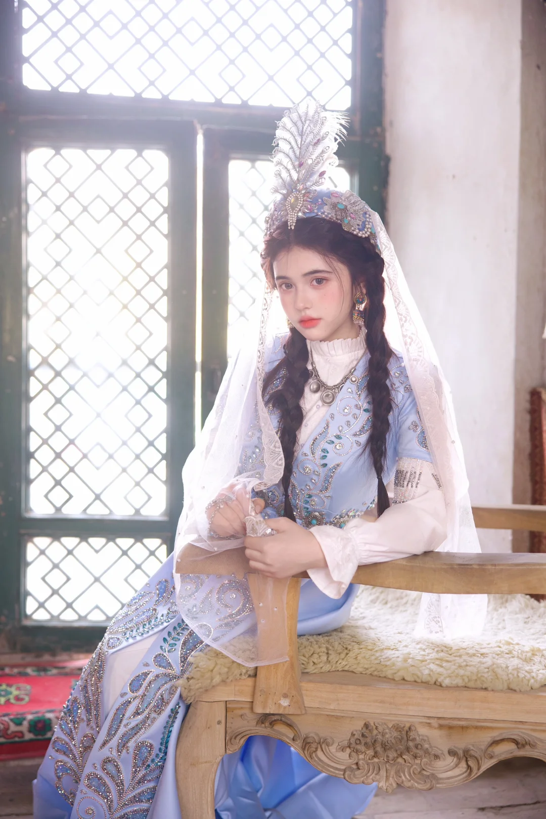 来，看我如何扮成公主～