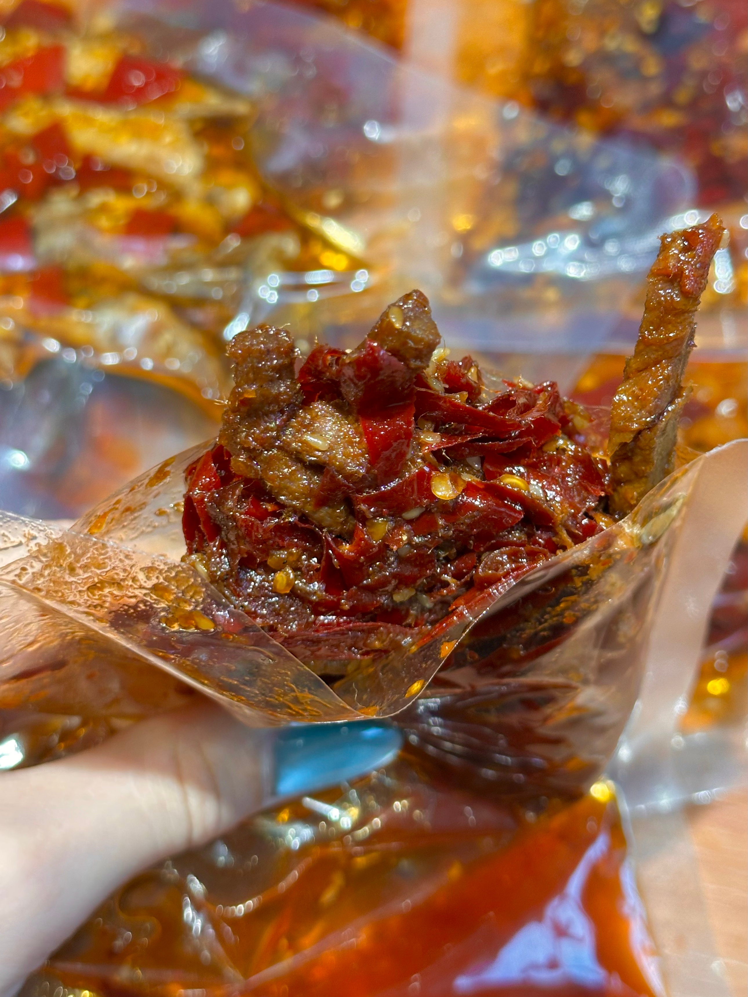 自贡冷吃今晚12点⏰截团🌶️  没买到的老婆赶快囤一点！麻辣牛肉、冷...