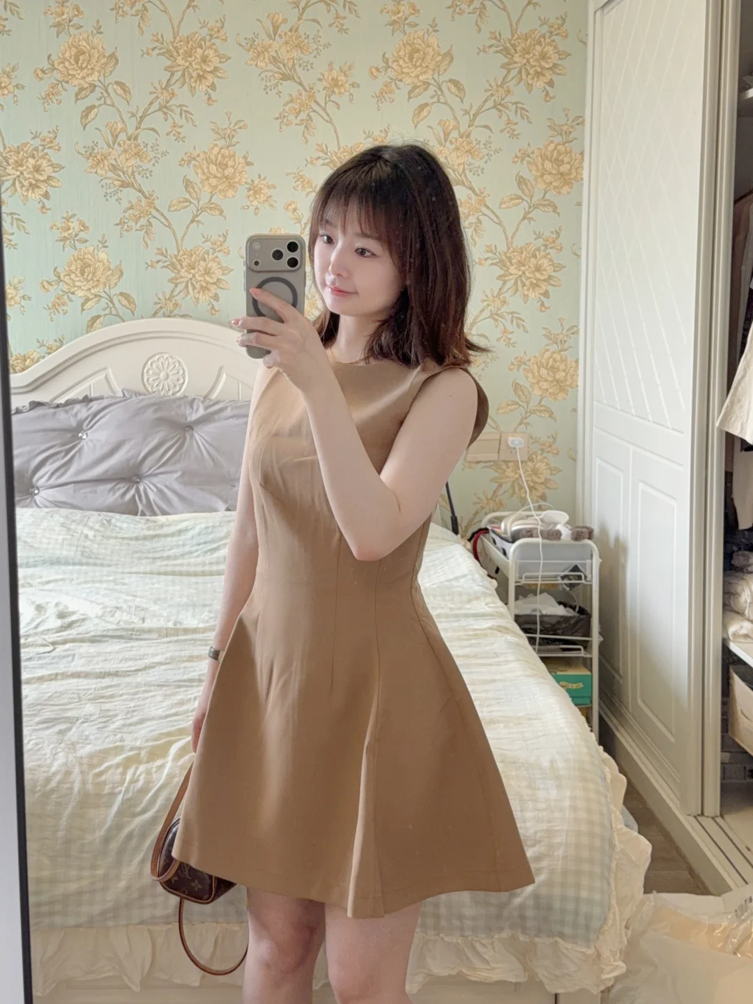 153cm48kg｜小个子微胖气质连衣裙～