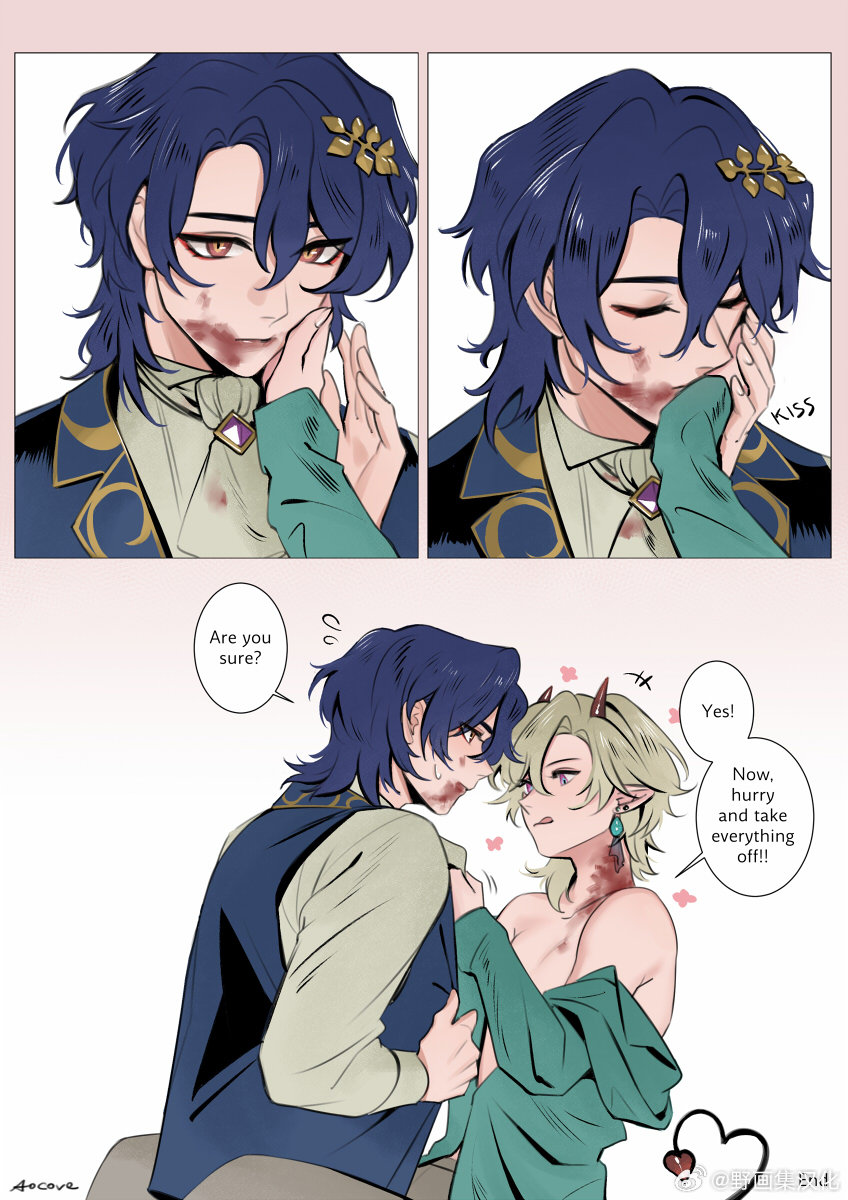 #图品分享# 气不可耐！tw：aocove ​