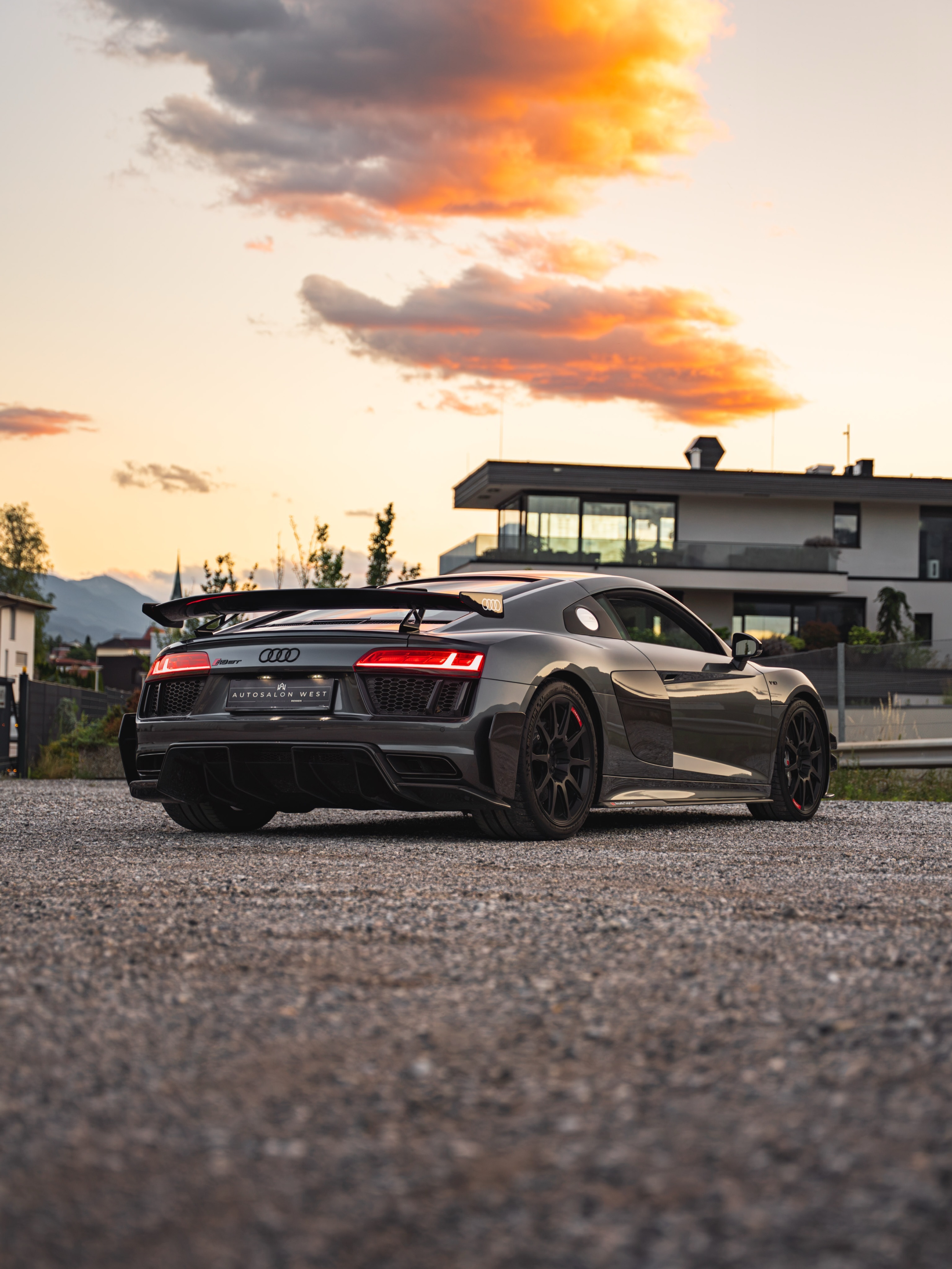 奥迪R8 V10 Coupé Plus Performance Parts#奥迪[超话]# ​