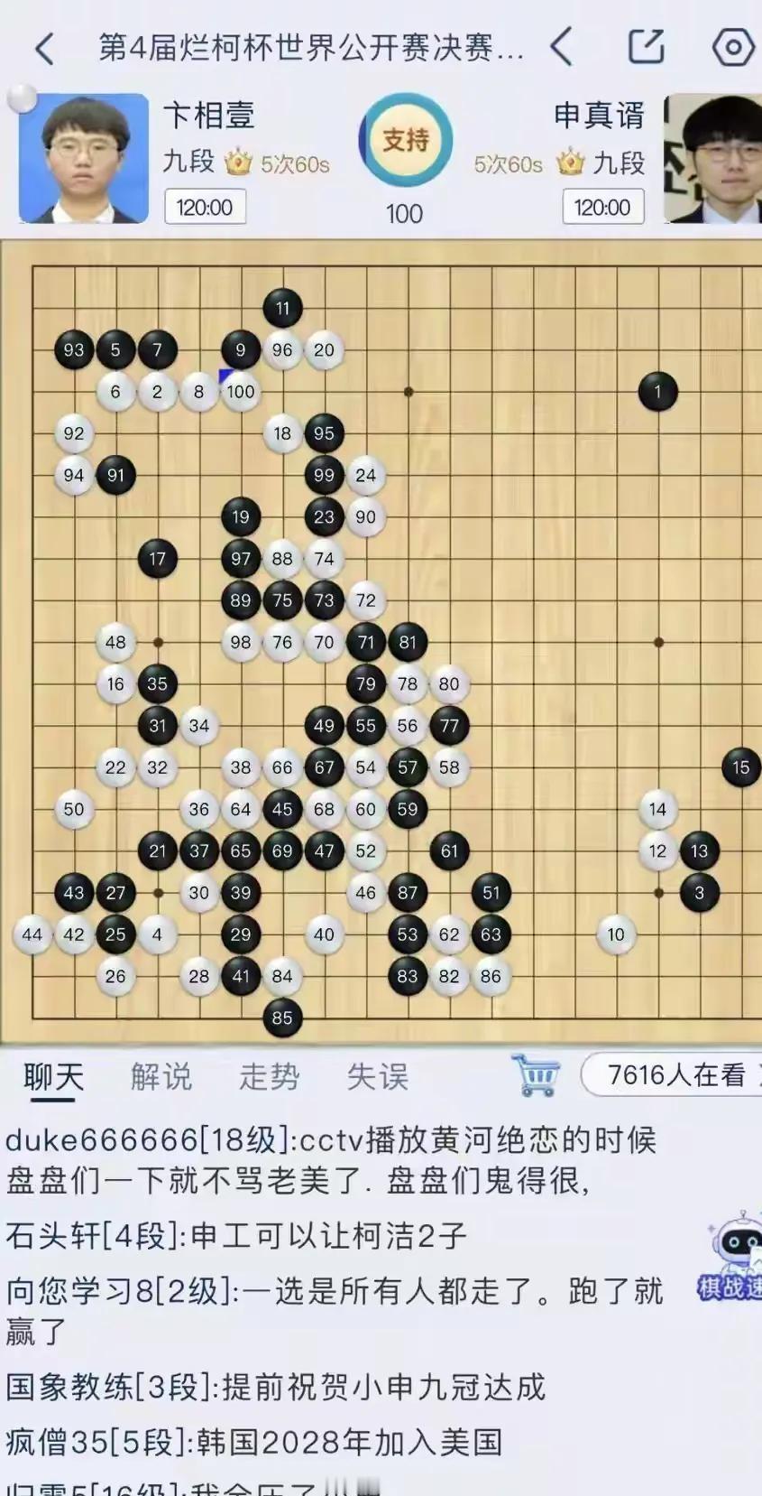 烂柯杯决赛2比0横扫卞相壹，申真谞把个人第九个世界冠军稳稳揣进了兜里。
最让人心里发堵的不是他又赢了，而是在咱们自己家门口办的顶级大赛，八强刚打完，中国棋手居然全军覆没，连一个撑到半决赛的都没有。
申真谞这两年确实有点独一档的味道。
四次参加烂柯杯，四次全进决赛，拿到两冠两亚，这地方简直快成他