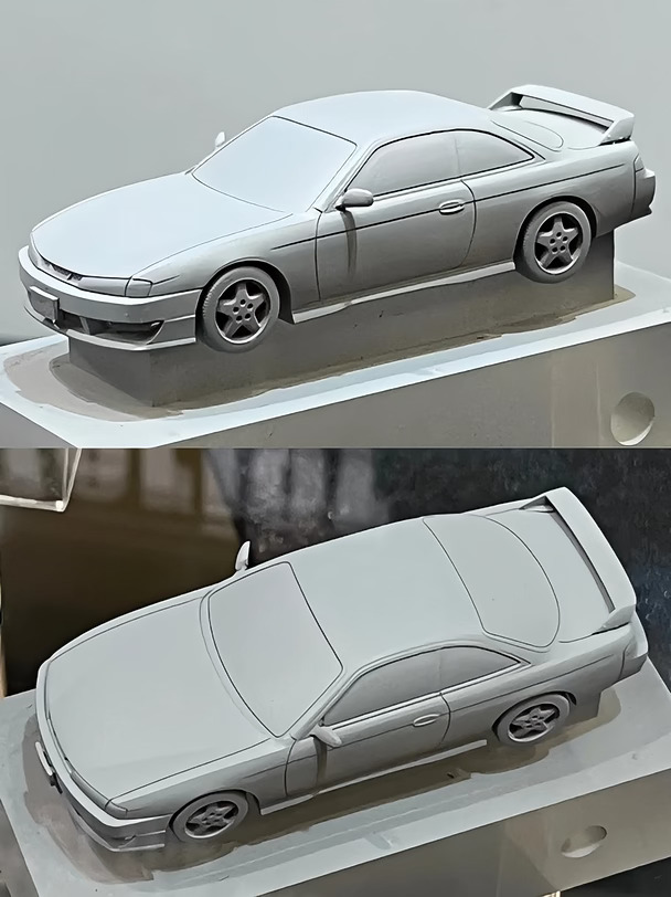 TLV｜新车灰模 日产Silvia Q's AERO