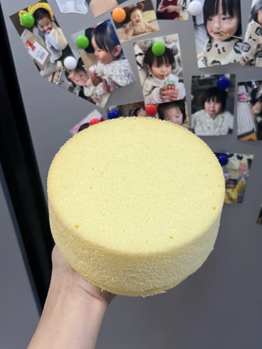 我做的6寸戚风好牛啊