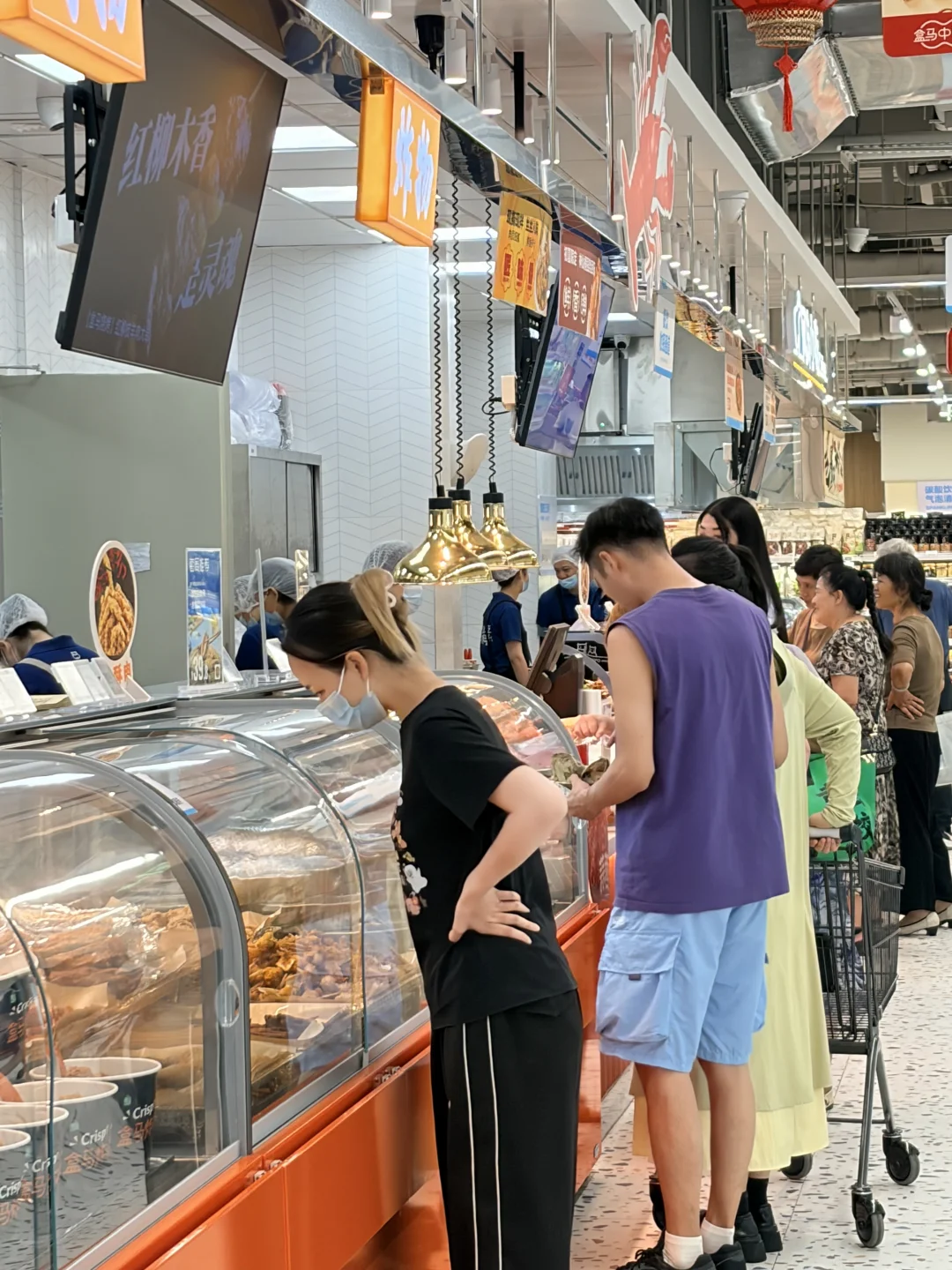 在超！市！被熟食区惊到了