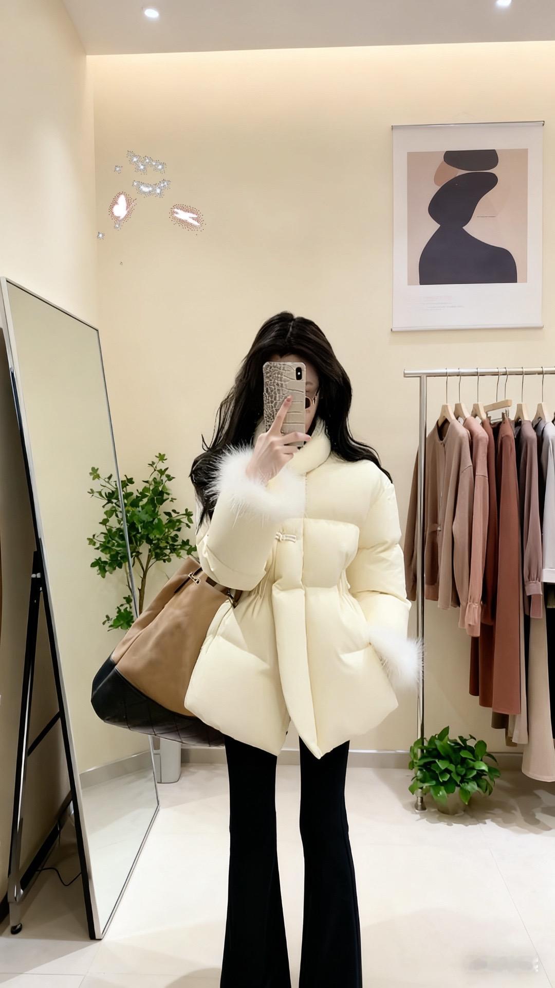 <p>甜美风穿搭 甜美风格 甜系少女 小香风棉服 棉服外套 <!--{...