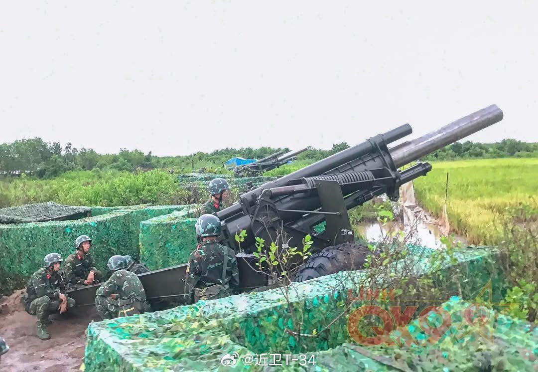 越南军队的M114 155毫米榴弹炮
#烽火问鼎计划# ​