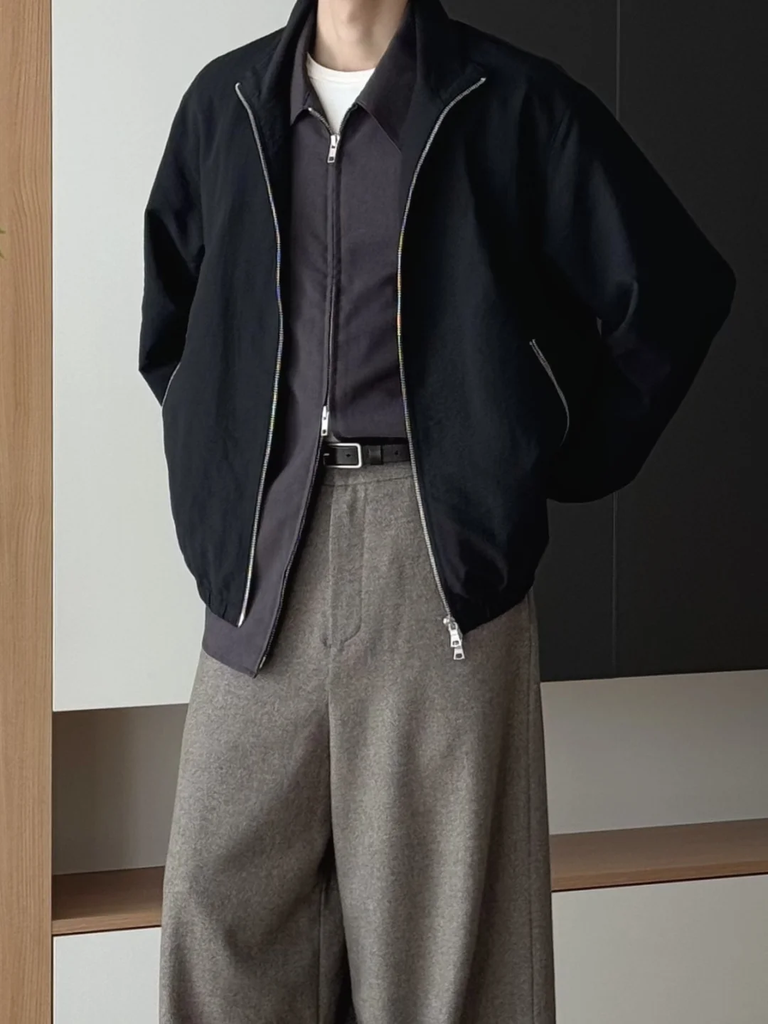 早春松弛感🍃斯文复古感叠穿通勤