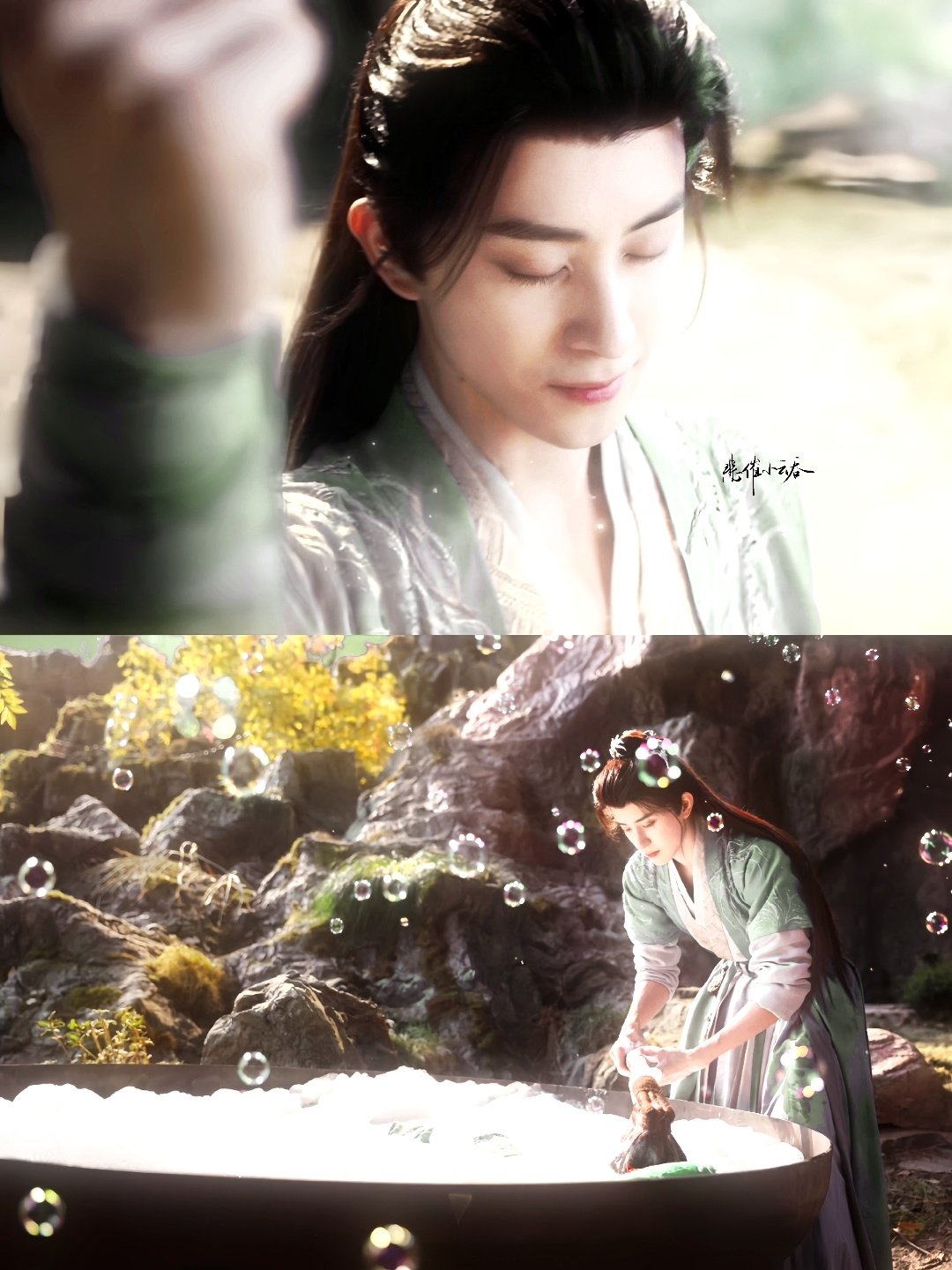 【饭修*李长寿.绿色系🍃】
一蓑青衫，半盏清欢.
产出：悲催小云吞



#敖瑞鹏师兄太稳健# |#敖瑞鹏李长寿# ​