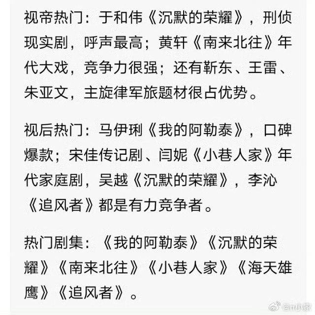 #曝飞天奖明天公布入围名单#这次不许卡二封，每一位演员都很优秀，但是飞天，你一直是最有含金量的 ​