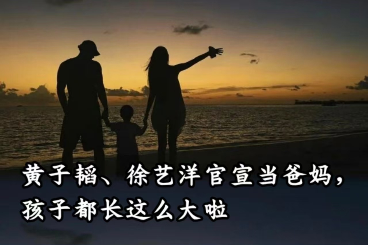 黄子韬官宣当爸，
评论区不是祝福，
而是一句&34;终于承认了&34;，你品品这俩字，多扎心。

网友气的从来不是他有孩子，隐婚生子内娱见多了，谁不懂想保护家人？

大家膈应的是那些&34;你看我像有孩子的嘛&34;，是公章一盖还要追责的严正声明，结果转头孩子都长到腰那么高了。

一回两回的否认，粉丝不是不能接受，是感觉被
