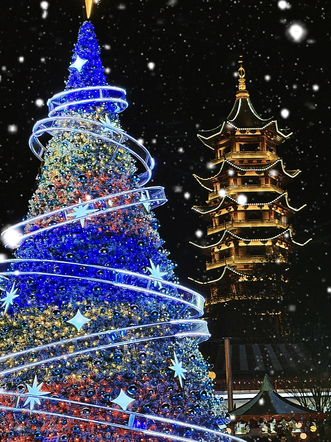 武汉周边巨新….中式美学与北欧童话美哭了❄️