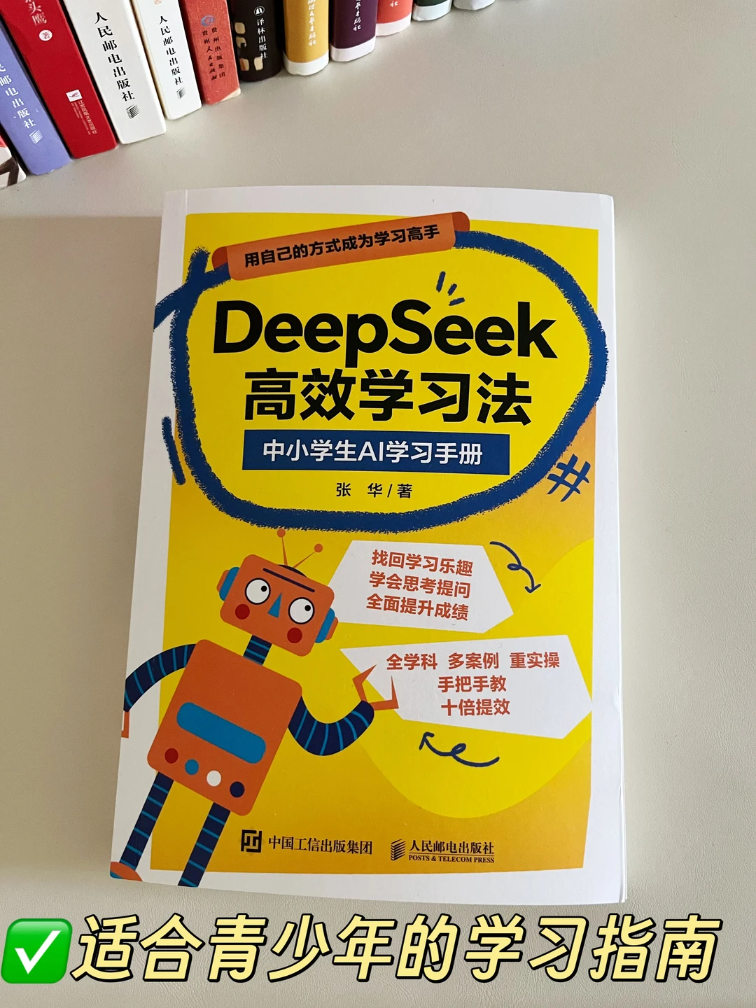 DeepSeek 中小学生AI学习手册 实用书籍