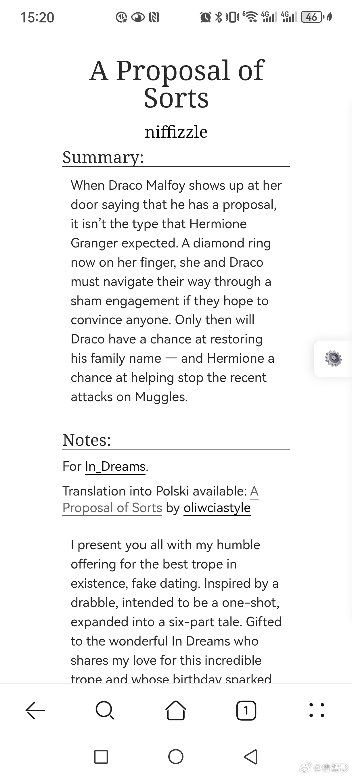 #德赫[超话]# 【推文·中篇】A Proposal of sorts
作者：niffizzle
译者：BelYahoo
（老福特上有四篇，太太同名的微信公众号上搬运了一篇，顺便一提这个太太公众号上的翻译都特别特别好！[馋嘴][馋嘴][馋嘴]）

原文在凹三上，已完结！

先（订）婚后爱，小德小赫的人设特别好，所有人的气氛都很和谐， ​