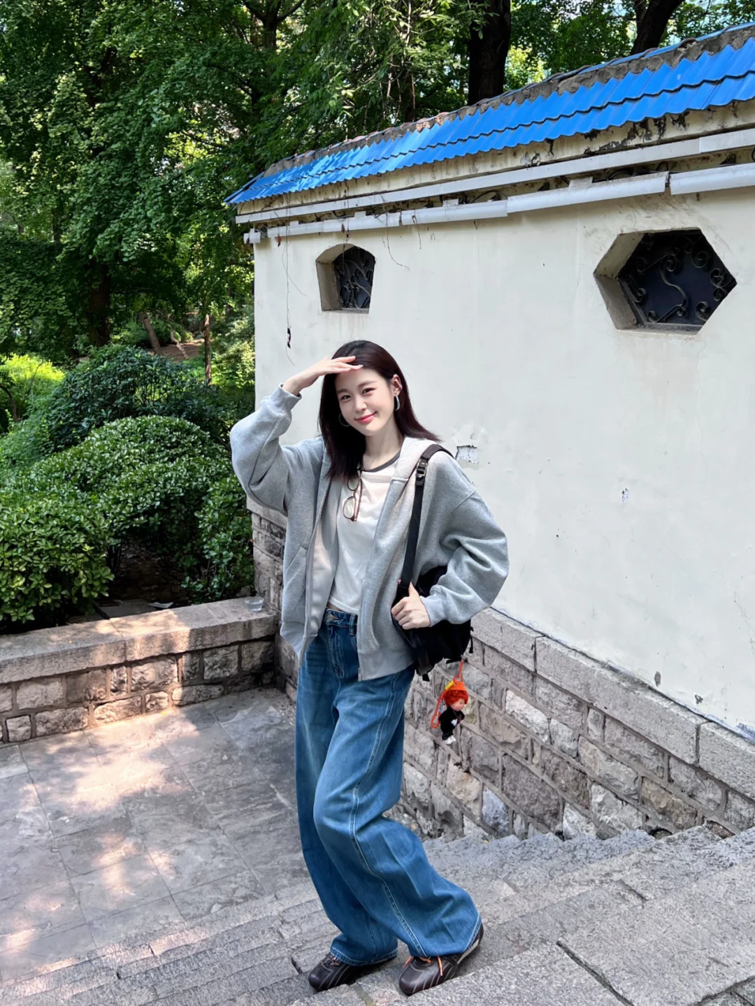 胶片🎞️简单干净 阳光下的松弛感穿搭🍃～