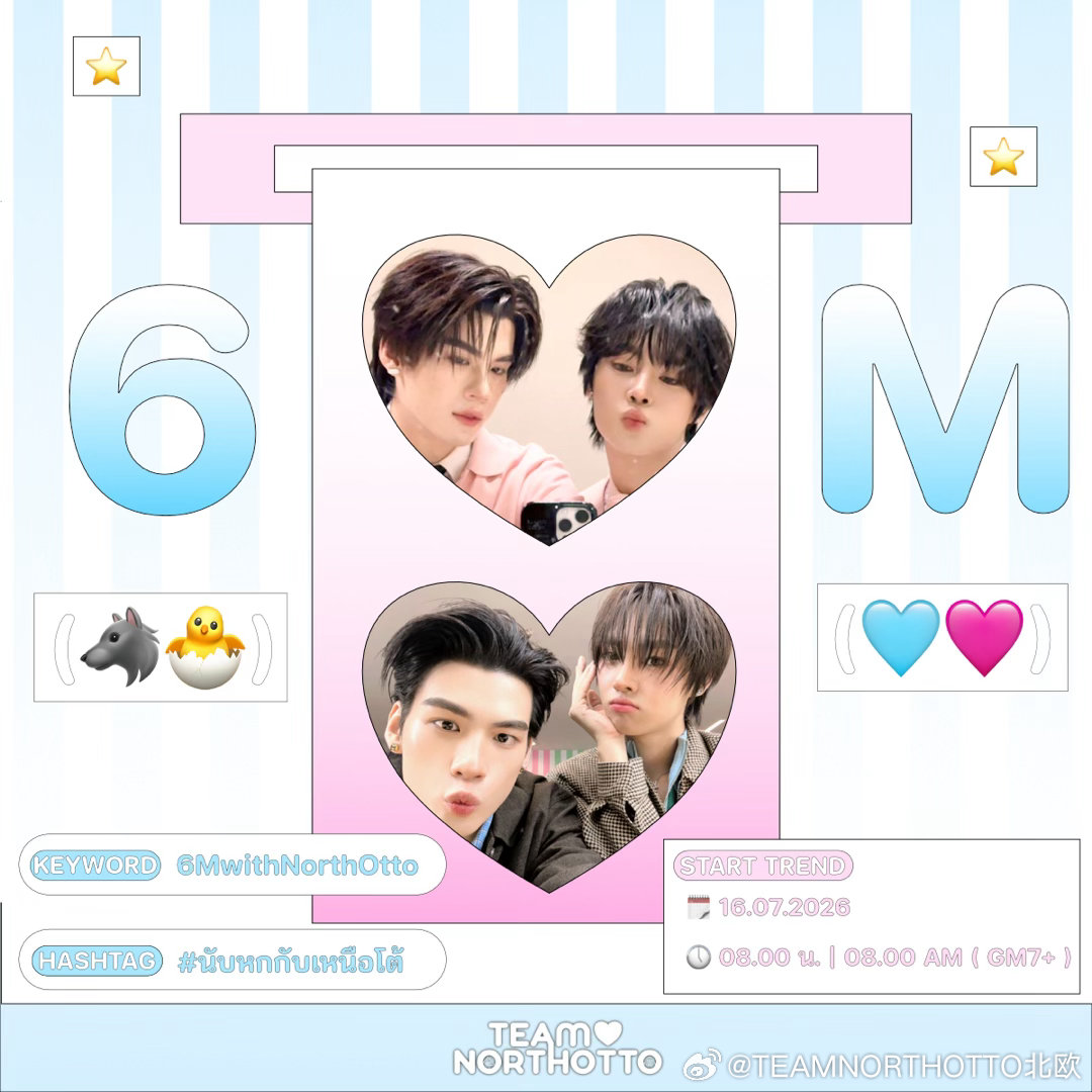 NorthOtto_  6MwithNorthOtto⭐️ 不知不觉...