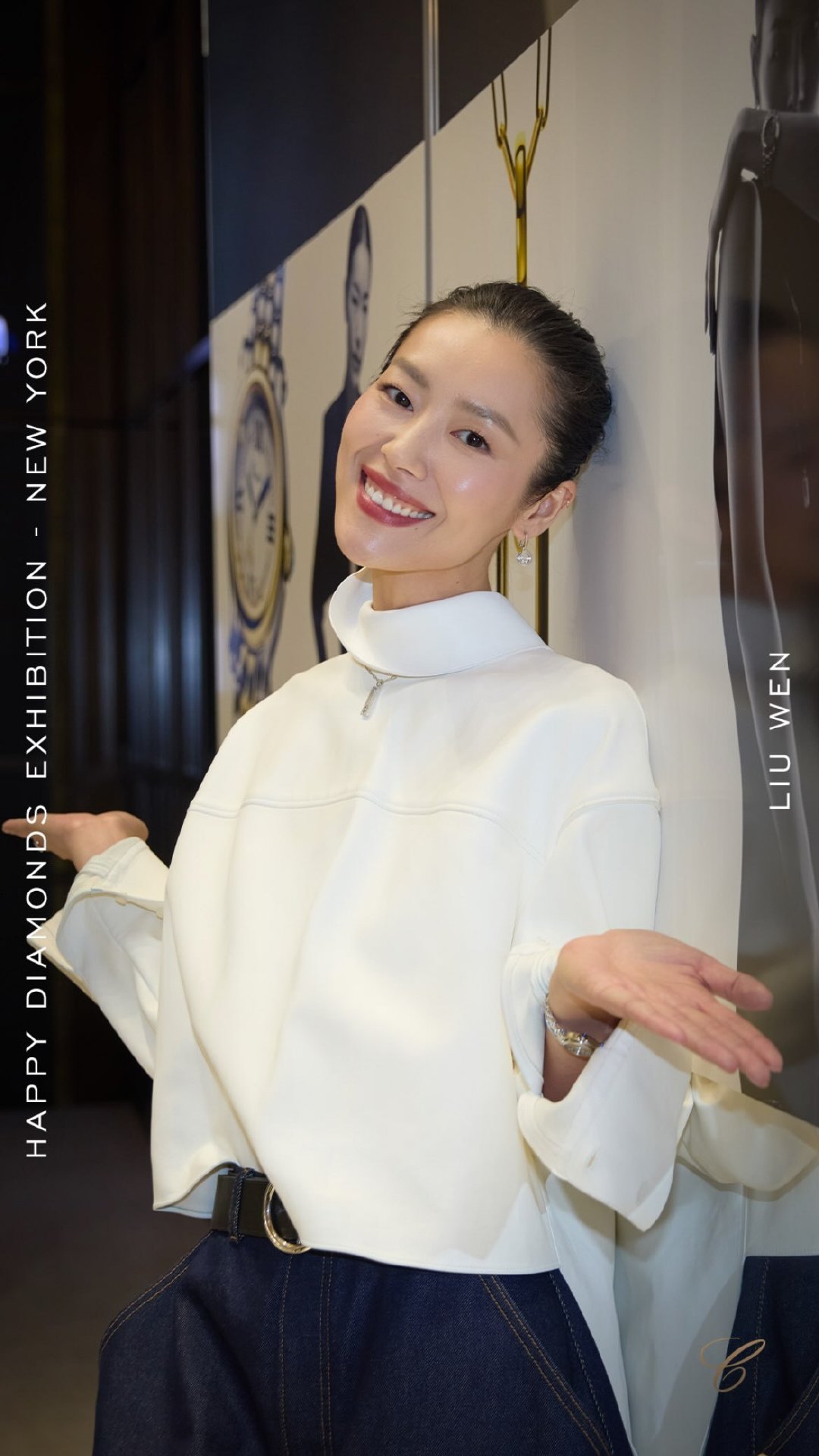 #刘雯[超话]#Chopard更新！ ​