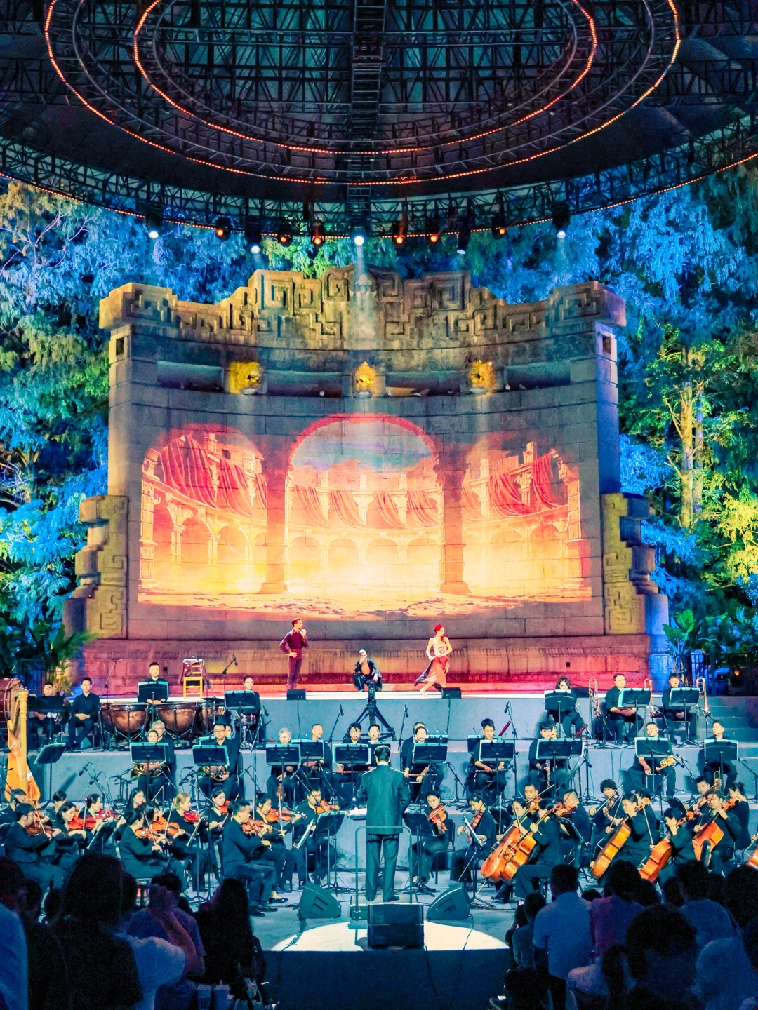 总要来音乐台🕊️看一场森林音乐会吧！