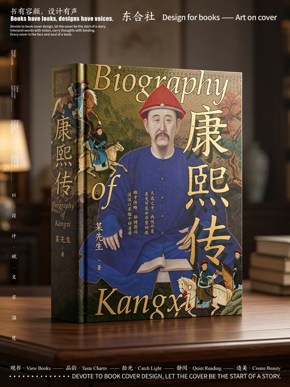 重做康熙传 | 书籍封面设计