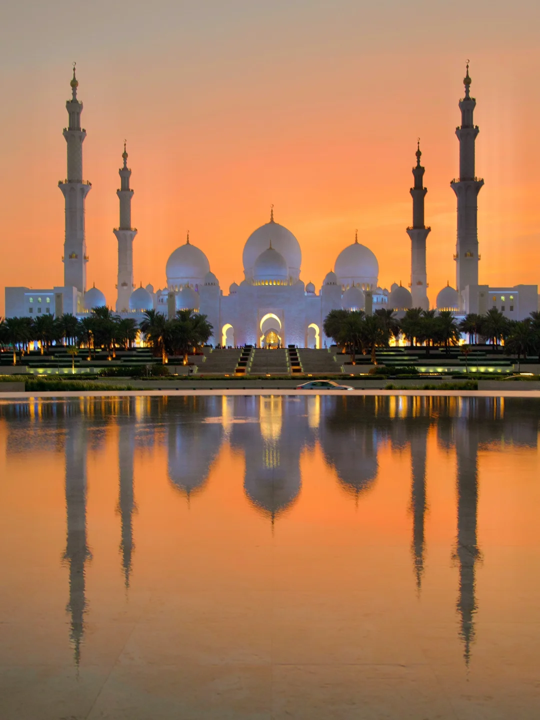 为了这座清真寺，我特意去了趟阿布扎比🕌