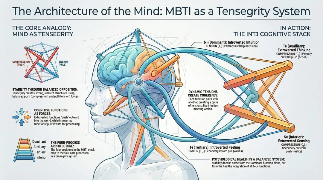 把大脑当成一座“张力建筑”：用全新视角看懂