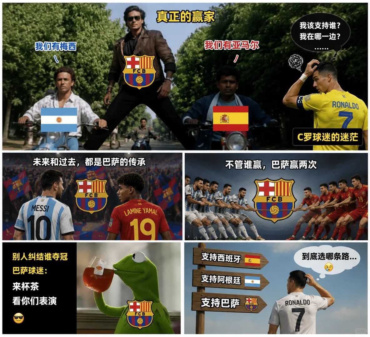 决赛：🇪🇸 VS 🇦🇷