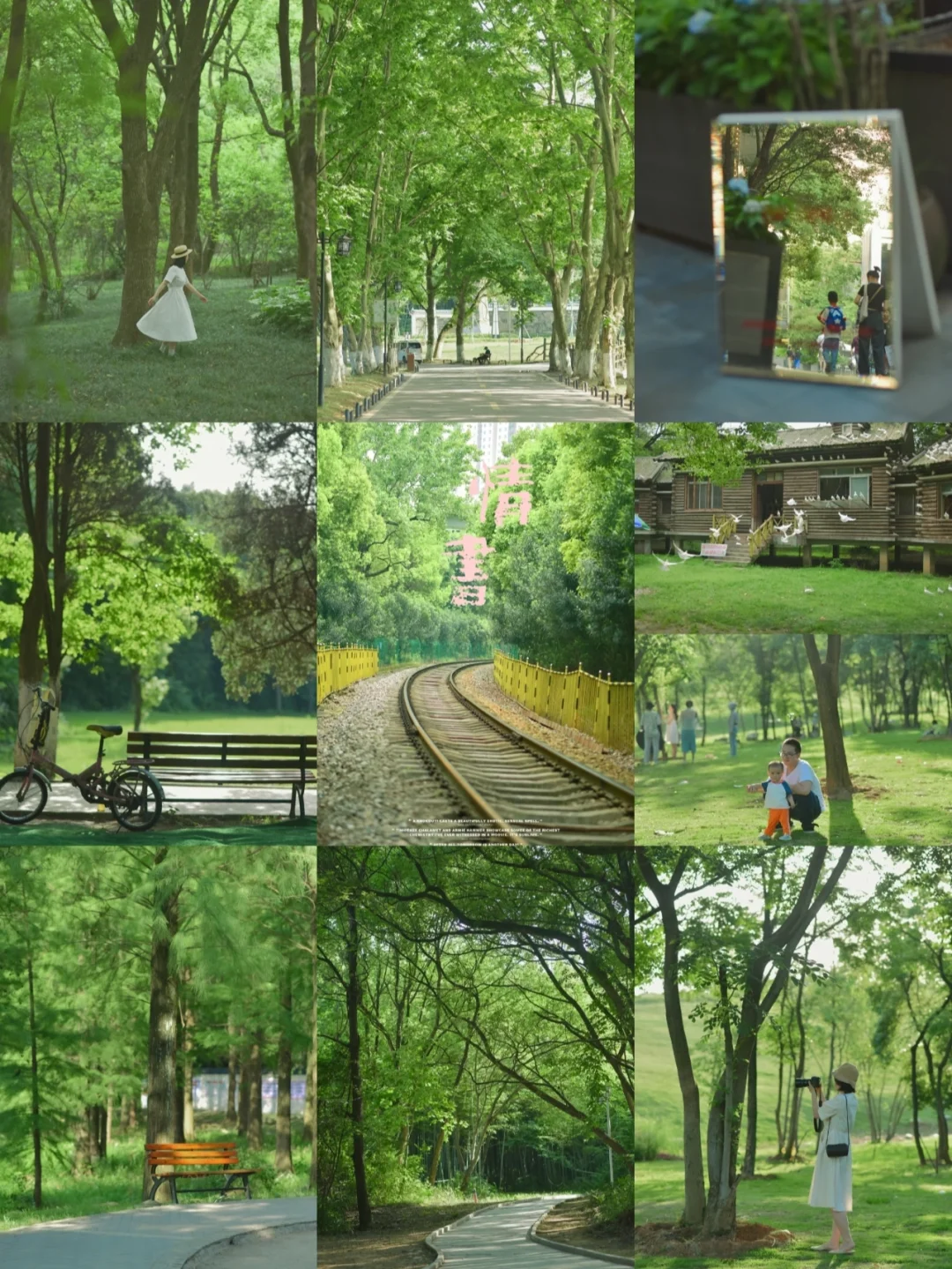 治愈绿电影感调色💚日常出游百搭滤镜