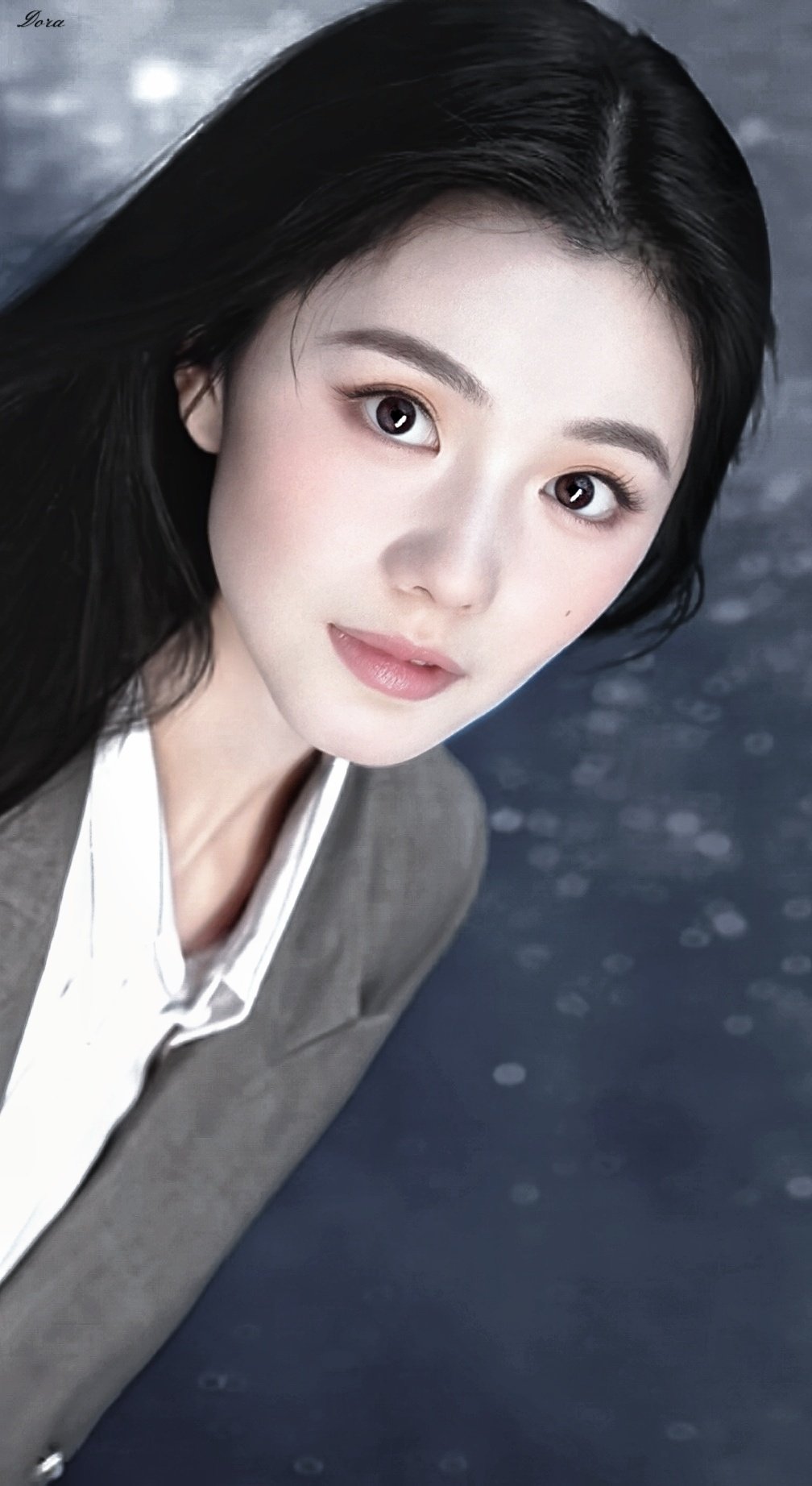 #刘浩存[超话]# 

黑长直是她的comfort zone

✿#刘浩存# ​