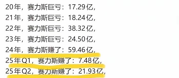 不懂赛力斯咋想的？跟紧华为才有肉吃啊！ ​