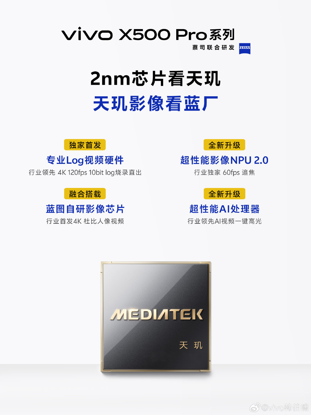 X500 Pro系列首发天玑2nm旗舰芯[不愧是你] ​