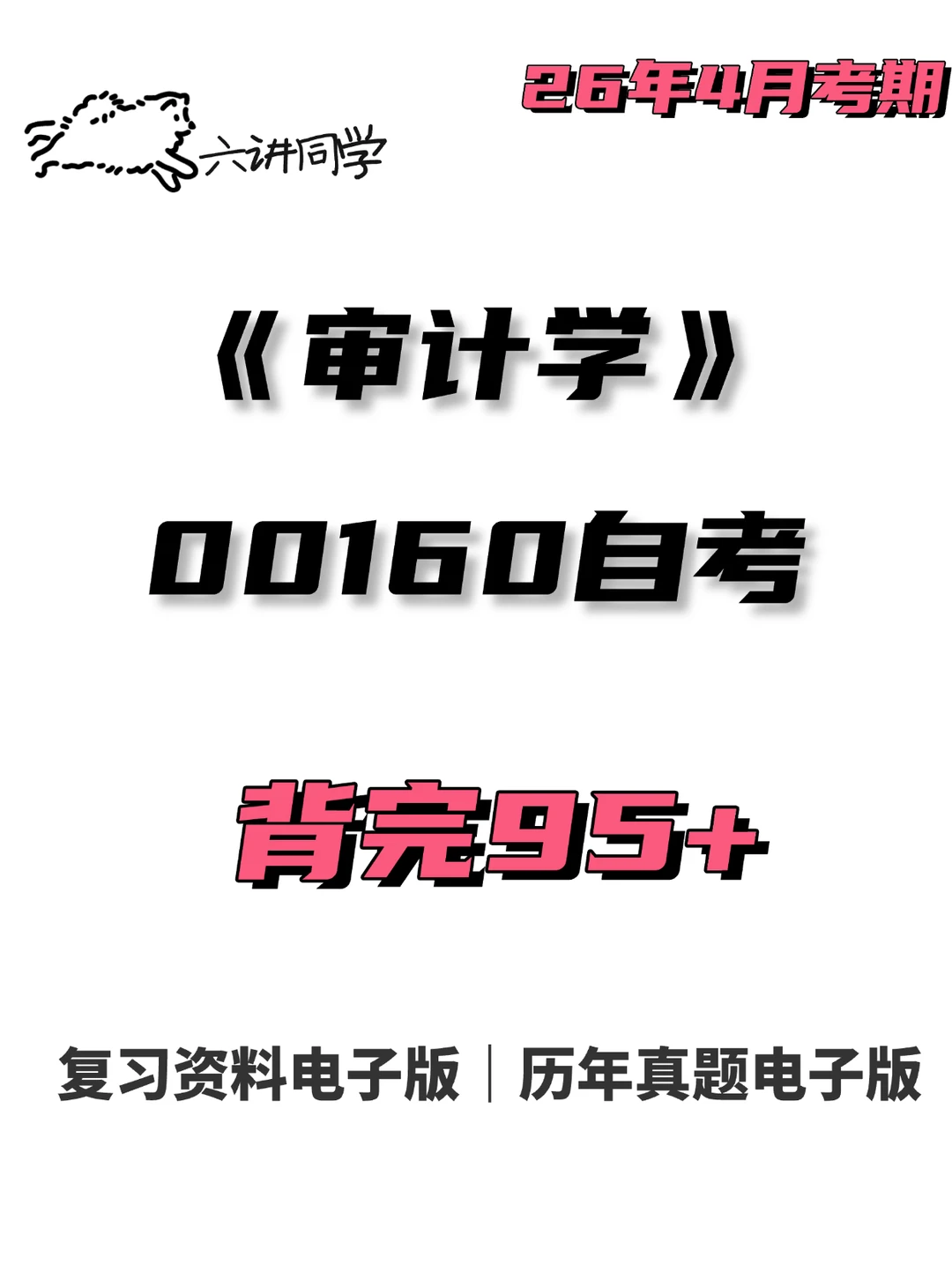 00160自考审计学复习整理🔥