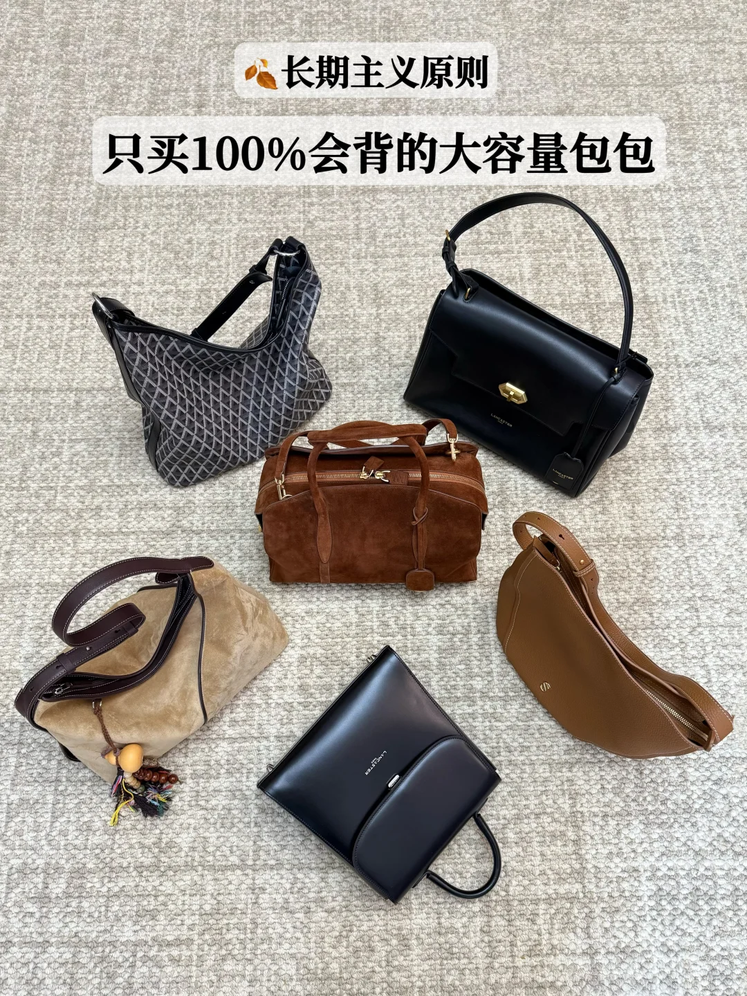 🛎️6只秋冬🍂高质感大容量包包/长期主题
