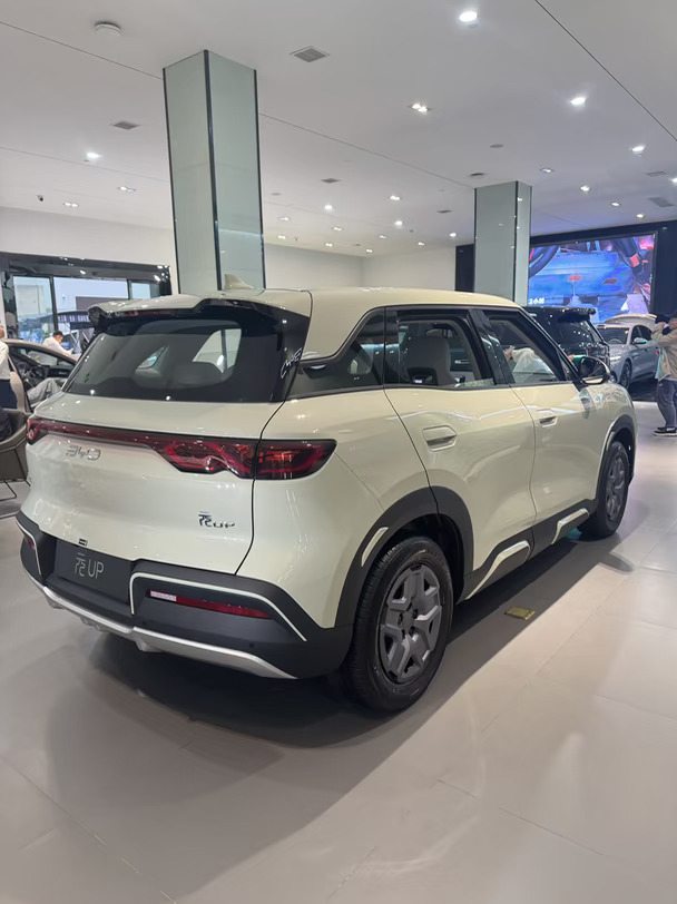 武汉 27 款元 up401km 绿色，国庆新补贴？