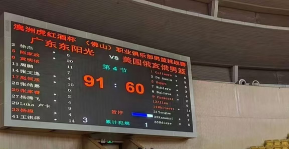广东新外援首秀