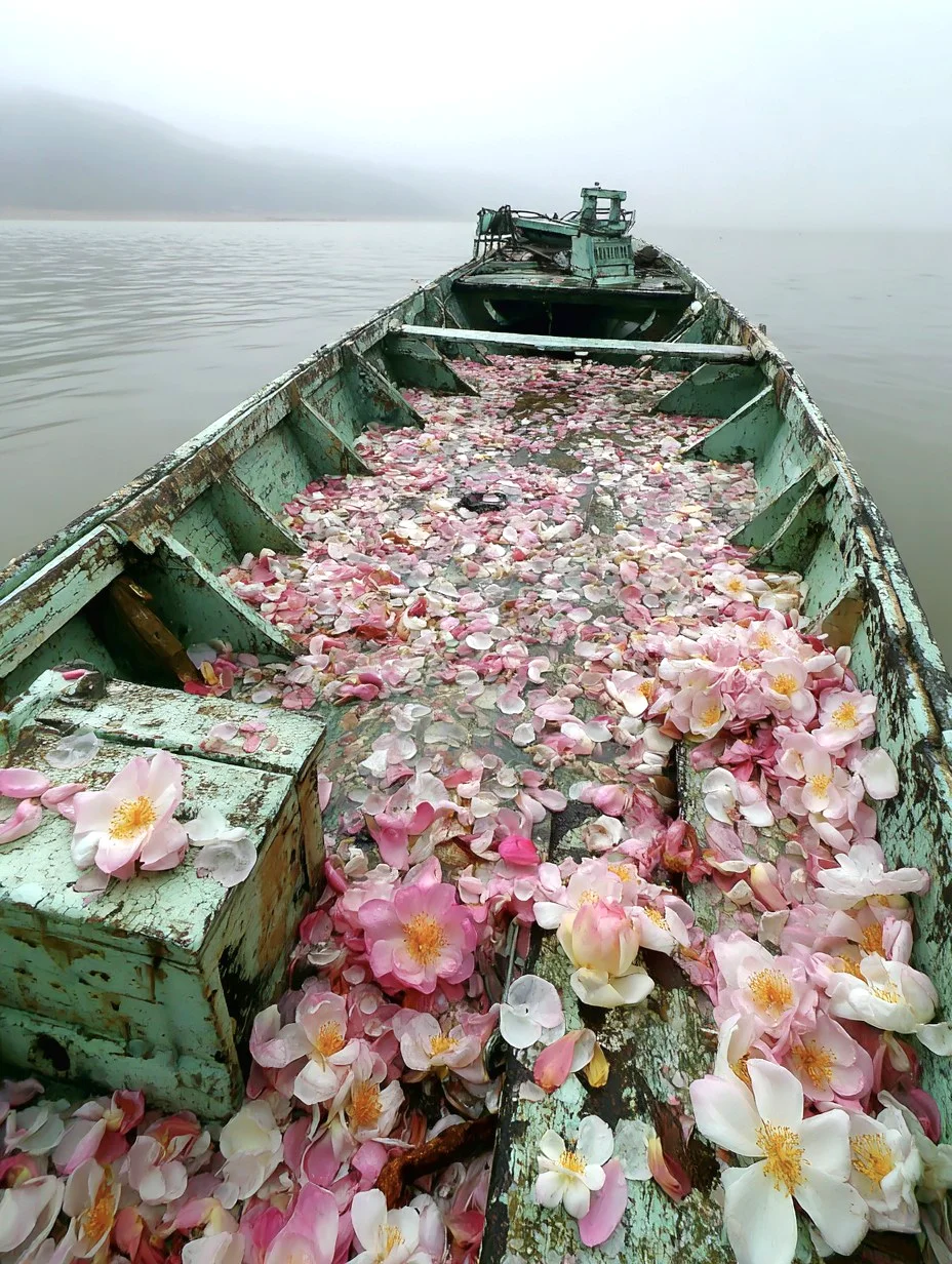 雾锁寒江，一船春魂，满载而归！