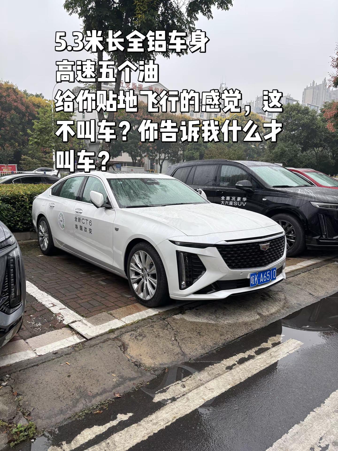 5.3米长全铝车身，高速五个油给你贴地飞行的感觉，这不叫车？你告诉我什么才叫车？dou是好车 这车不错 年轻人的dreamcar 凯迪拉克