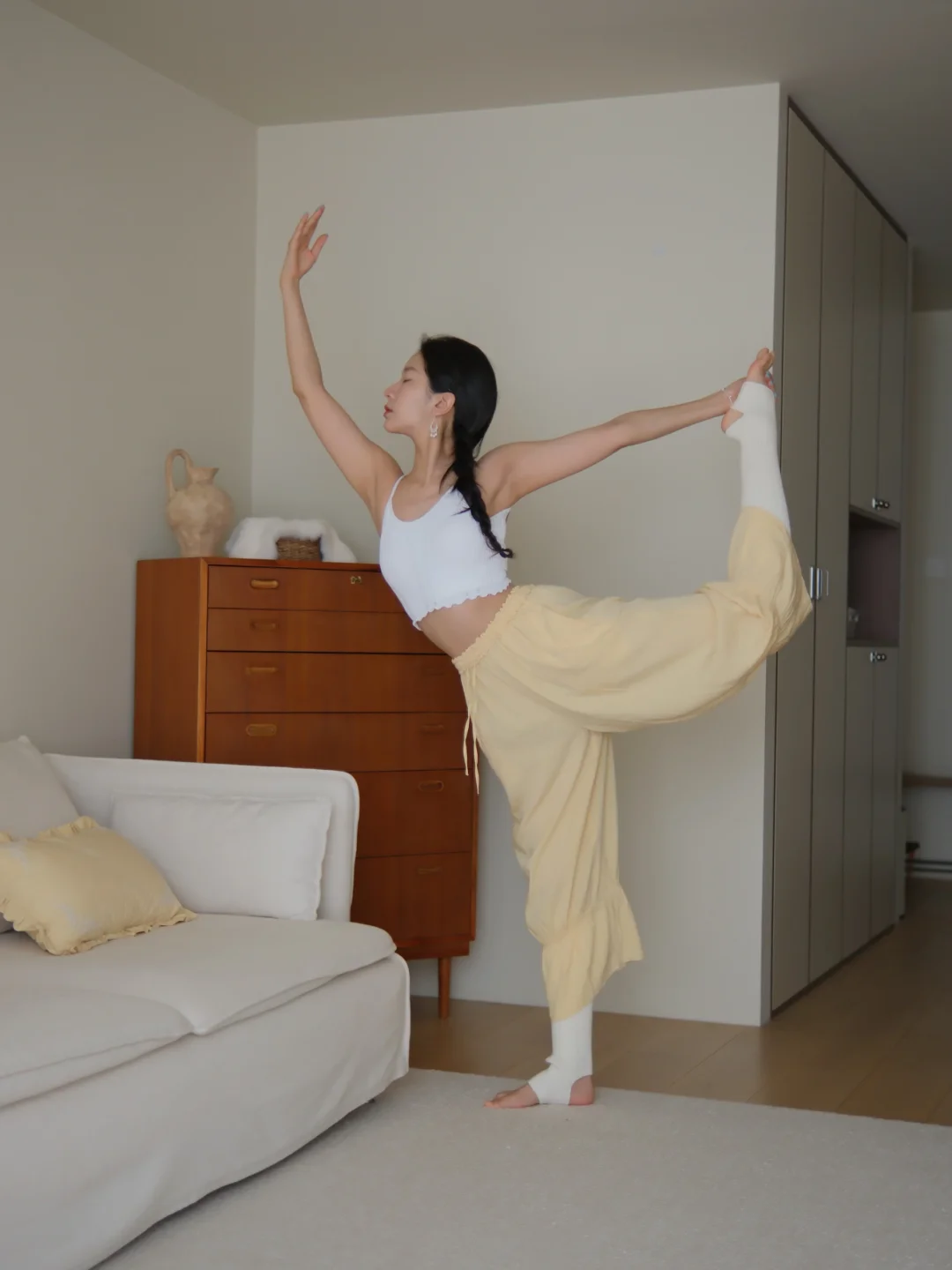 舒服的家和舒服的穿着～