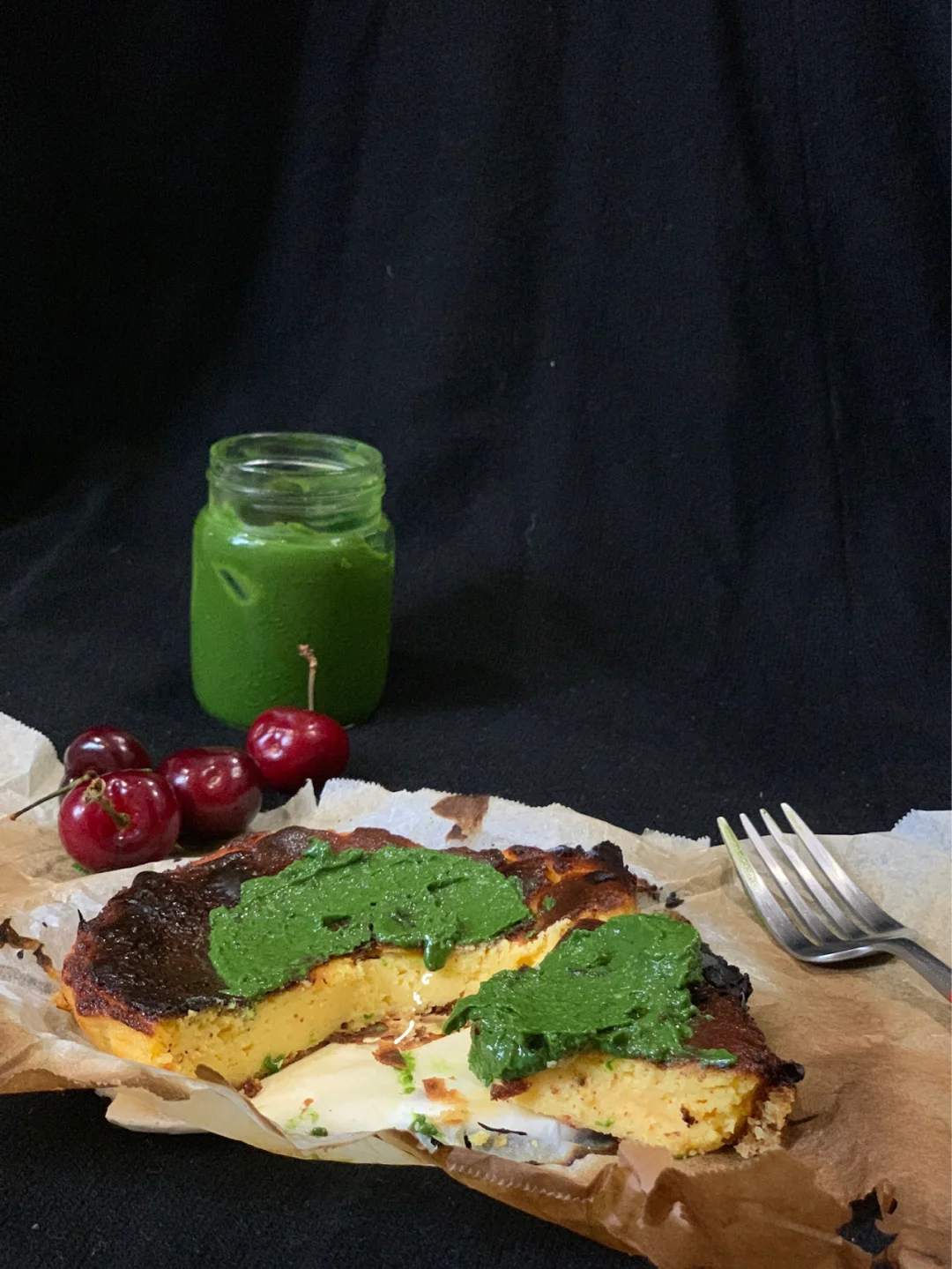 众配方之精华💯榴莲巴斯克 ➕🍵抹茶巴斯克