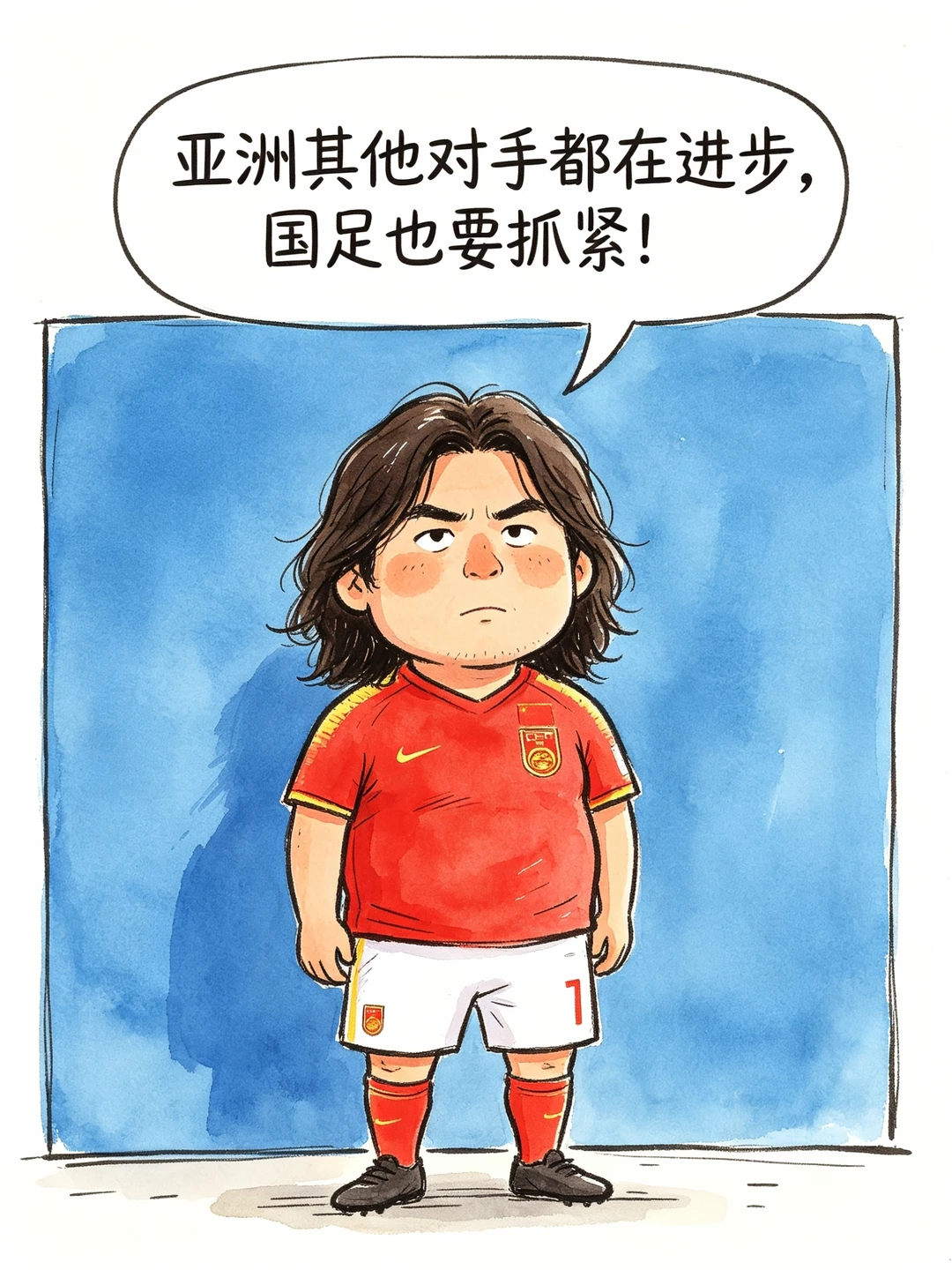 国足从不缺段子
