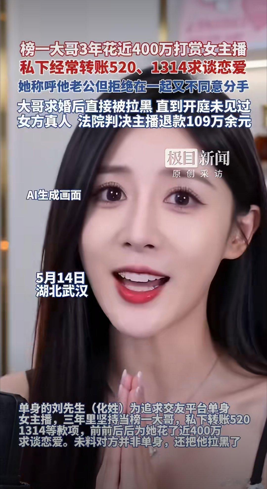 笑死我了，花几百万竟然还没又面基过，就连开庭本人都没露面！我严重怀疑背...