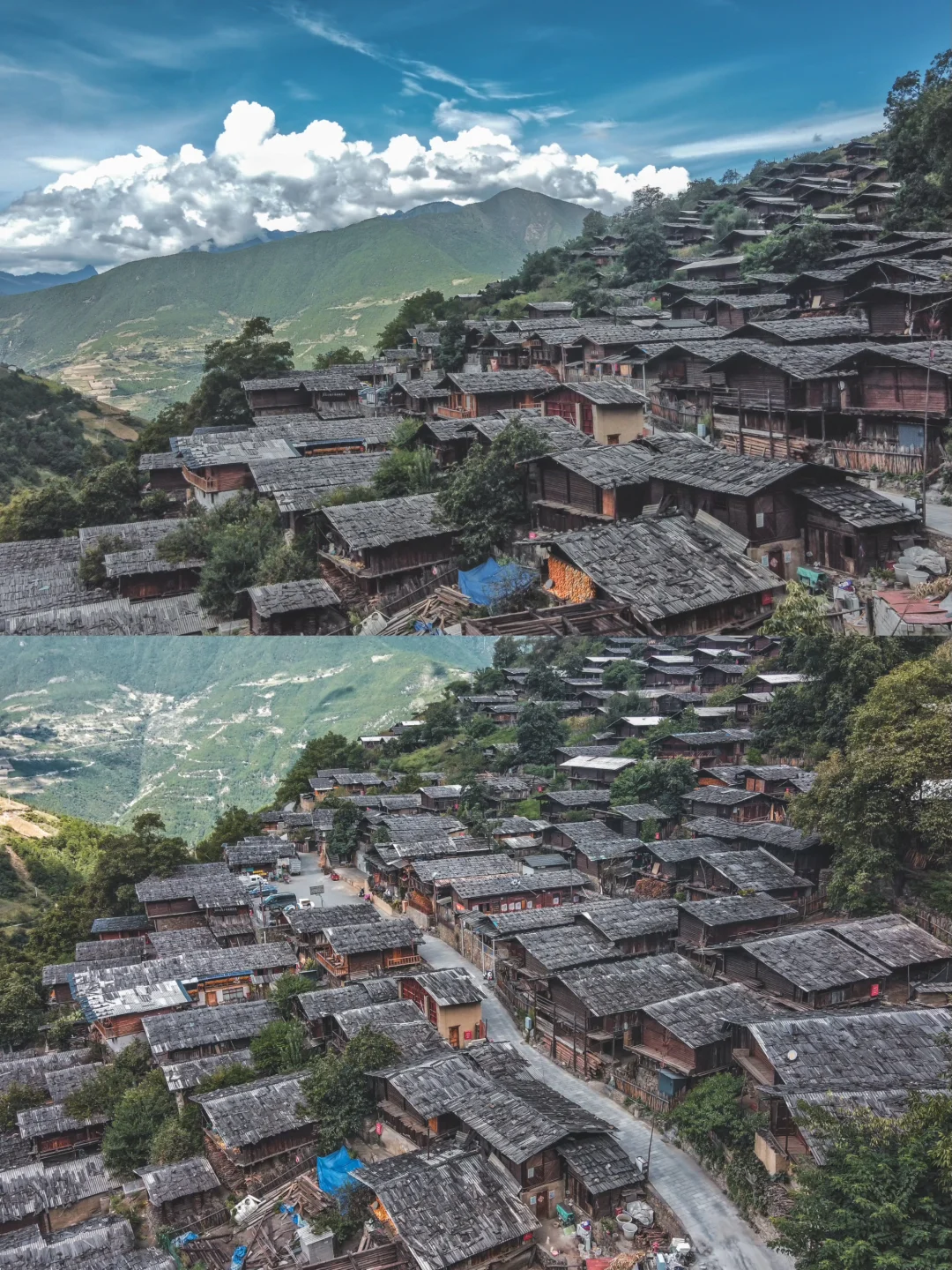挂在半山腰的傈僳族古村寨｜香格里拉小众
